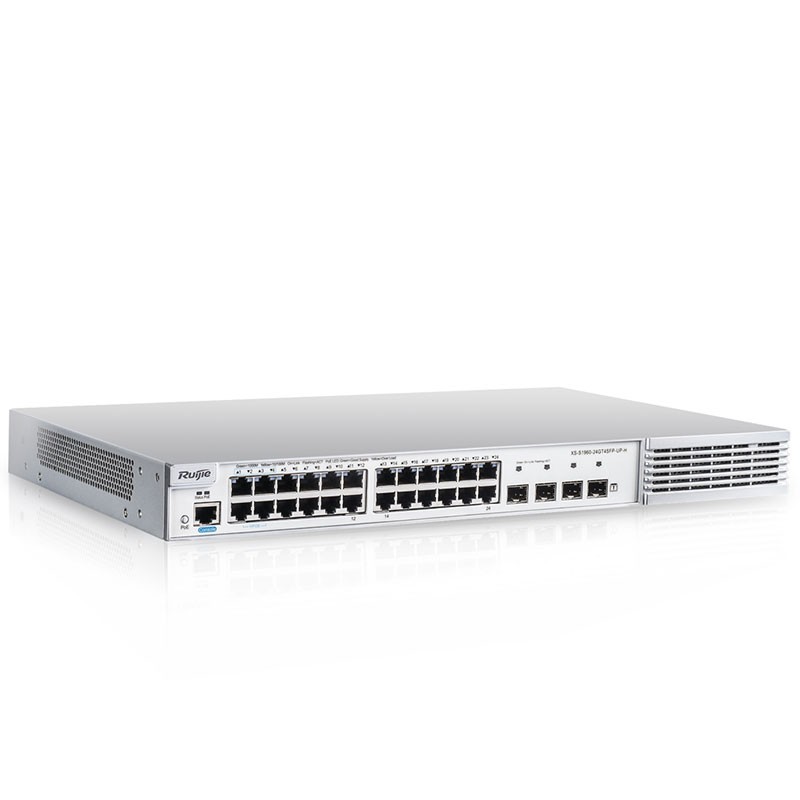 Thiết bị mạng HUB Switch Ruijie XS-S1960-24GT4SFP-H ổ chia mạng 24 cổng Ruijie XS-S1960