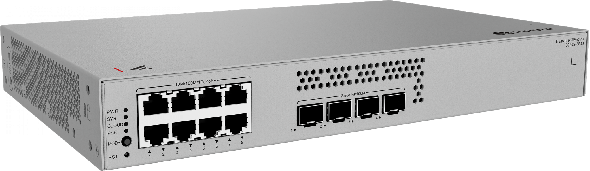 Thiết bị chuyển mạch Switch Huawei S220S-8P4J