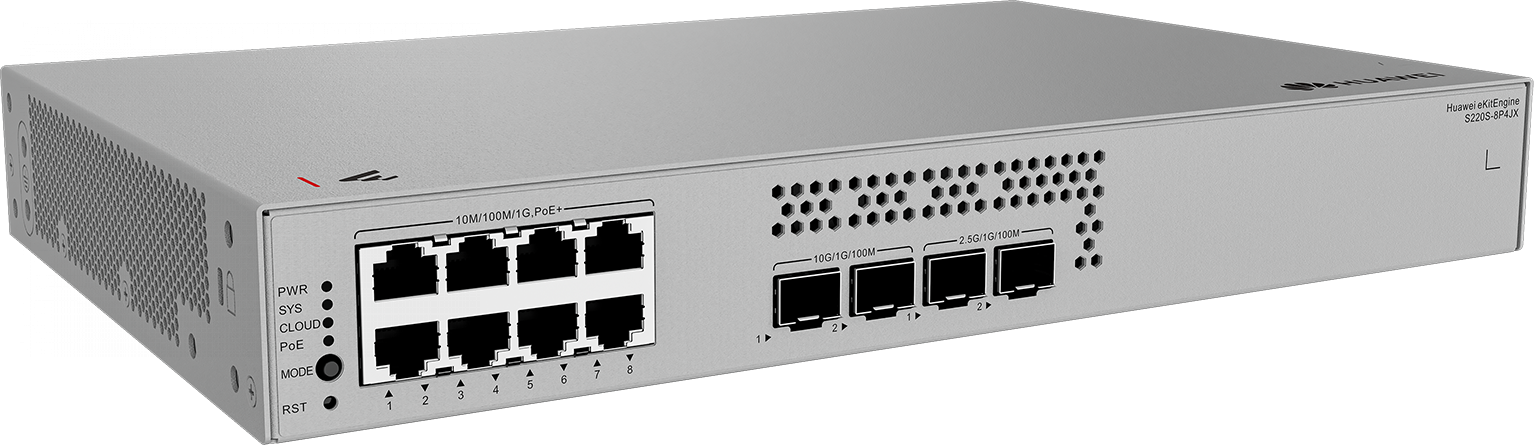 Thiết bị chuyển mạch Switch Huawei S220S-8P4JX